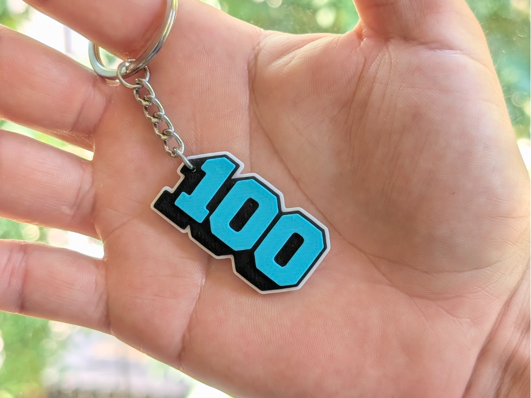 100 - Keychain