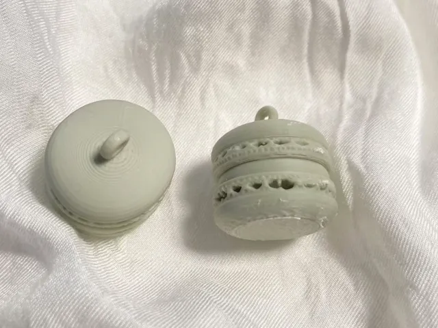 立体马卡龙耳环