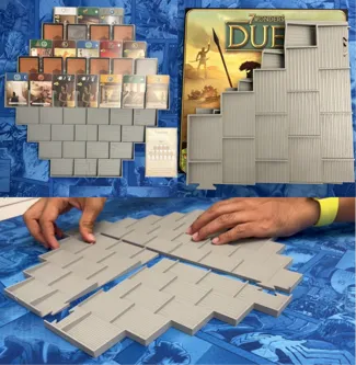 7 Wonders Duel Board (Both expansions compatible!)
