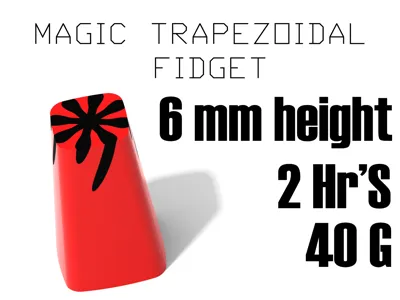 Magic Trapezoidal Fidget – The Endless Illusion
