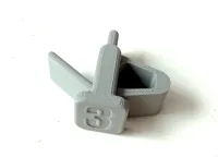 Filament Clip - PLA #3 - Revised PLA Clip