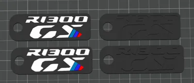 BMW R1300 GS Keychain