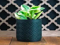 Pot de plante d'intérieur au design moderne — photo 2