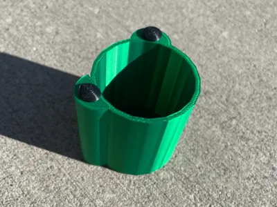 TINY frog Q tip holder