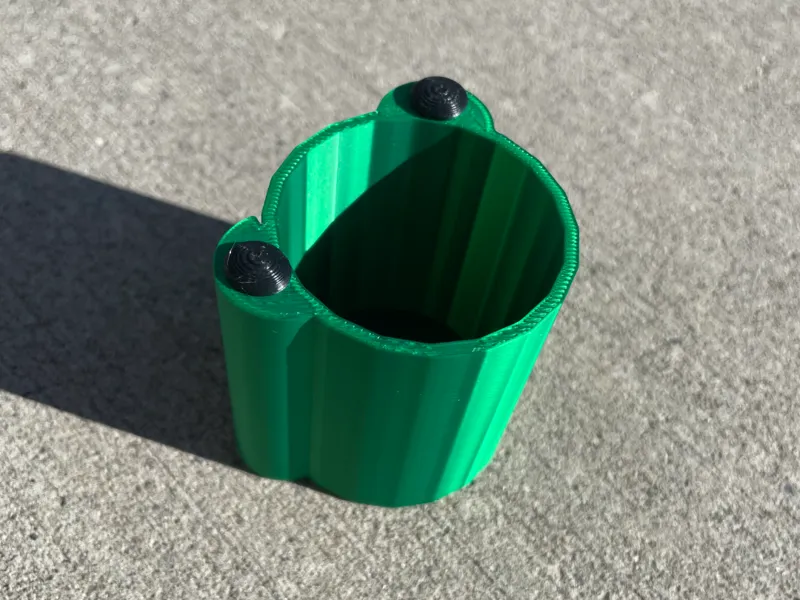 TINY frog Q tip holder