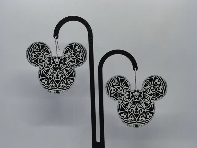 Pendientes Mandala Mouse