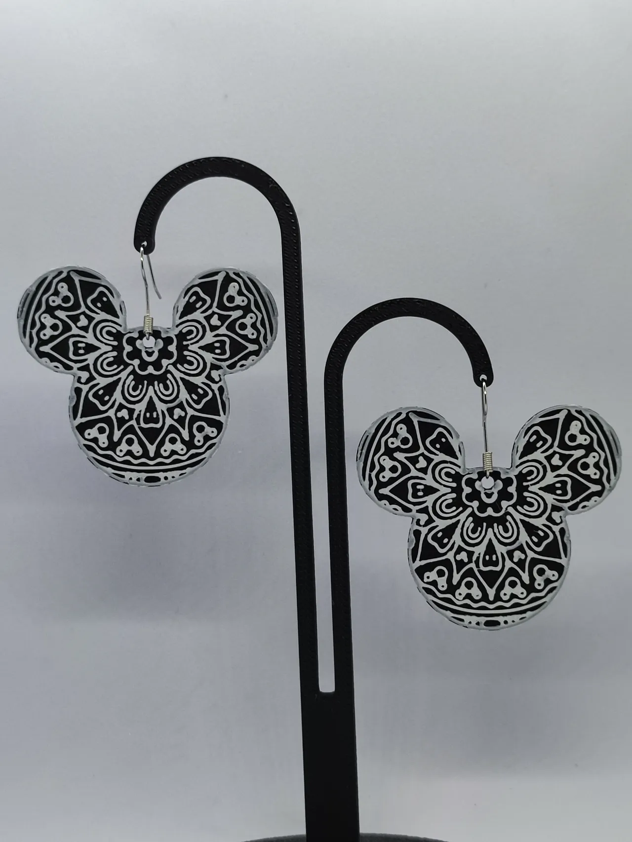 Pendientes Mandala Mouse view 3