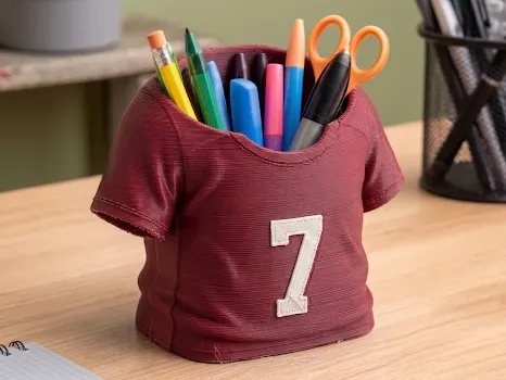 CR7 Football Jersey Pen Holder