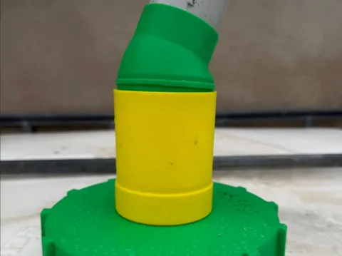 Modelo para impresión 3D: Coude Raccord Gouttière Paramétrique — referencia de MakerWorld