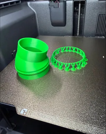 Modelo para impresión 3D: Coude Raccord Gouttière Paramétrique — vista de referencia 4