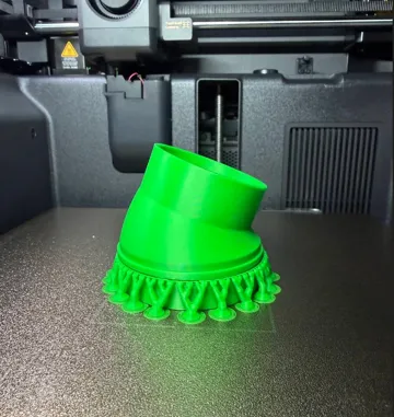 Modelo para impresión 3D: Coude Raccord Gouttière Paramétrique — vista de referencia 3