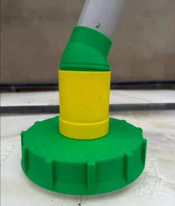 Modelo para impresión 3D: Coude Raccord Gouttière Paramétrique — vista de referencia 5
