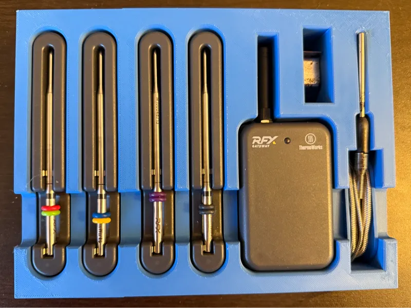 ThermoWorks RFX Case for 4 thermometer probes.