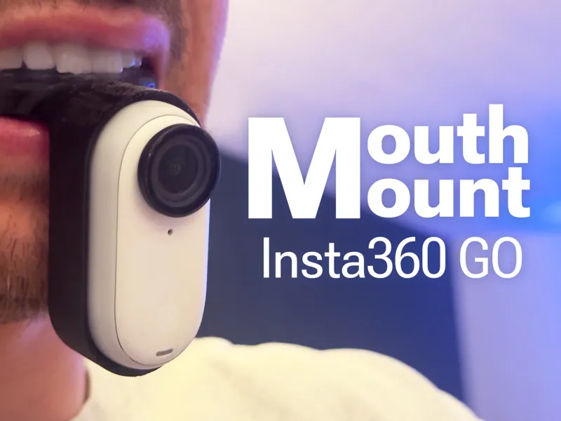 Mouth Mount for Insta360 Go 2, 3 & 3S