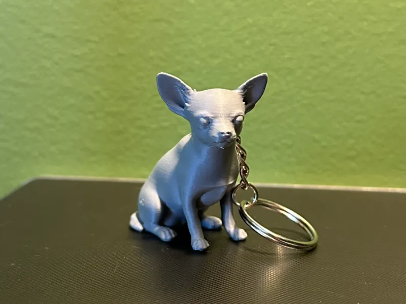 chihuahua keychain