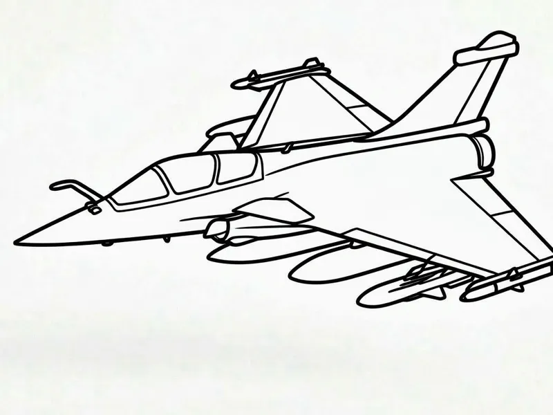 Rafale 2D  Décoration mural