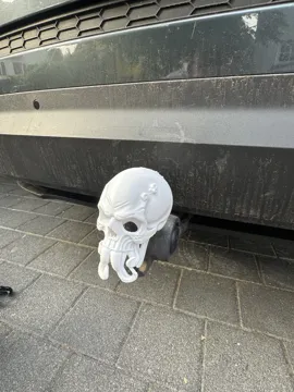 Adorno temático: Cthulhu Mythos Skull Tow Hitch Cover — vista de referencia 3