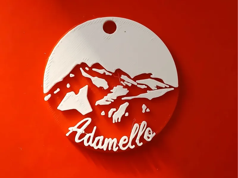 Adamello keychain