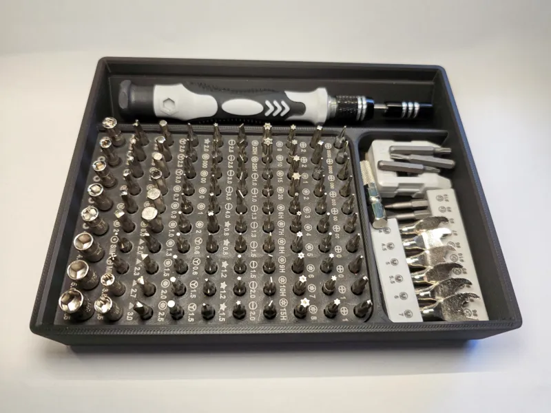 UEZNIRN Precision Screwdriver Gridfinity Organizer