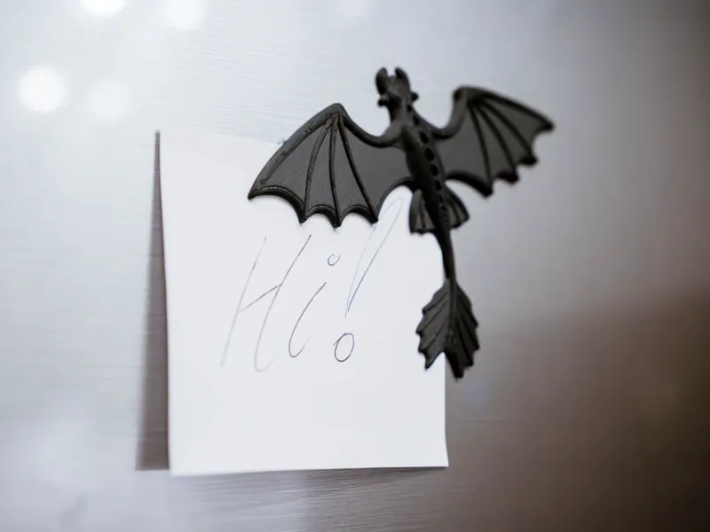 Night fury dragon magnet