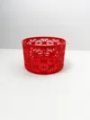 Catch all bowl flower pattern 175mm wide 75mm tall