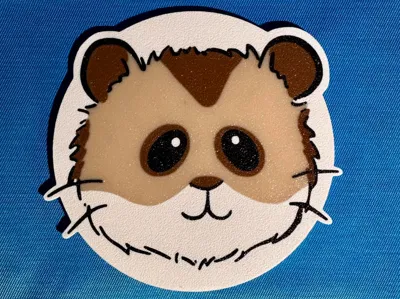 Syrian hamster Coaster