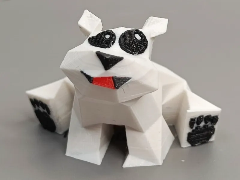 Lowpoly Polar Bear Cub - Crash Bandicoot