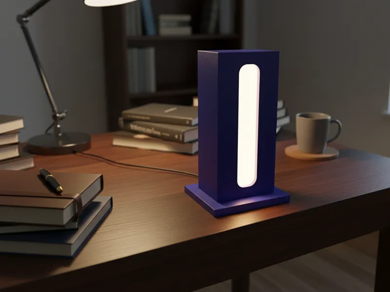 Box Table  Lamp