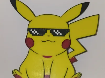 cool pikachu model