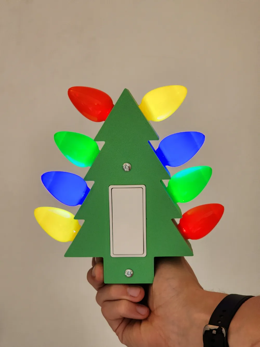 Light up Christmas Tree Switch by nrdaeger MakerWorld