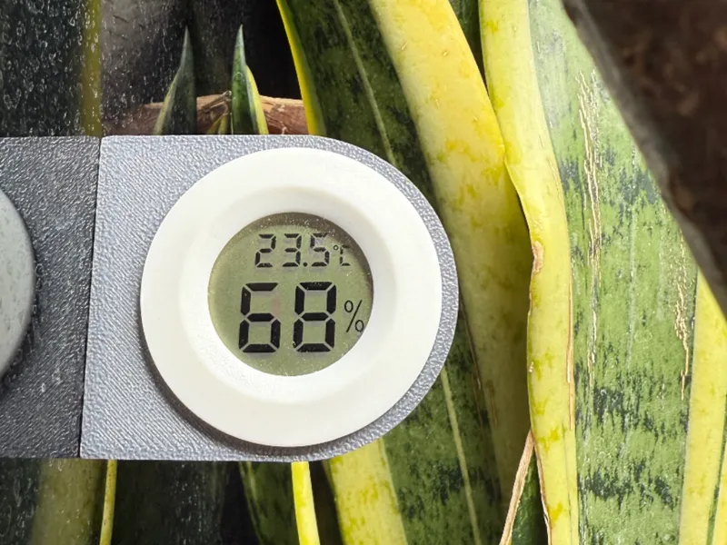 Magnet-Halterung für Thermo-/Hygrometer (Ø 45 mm)