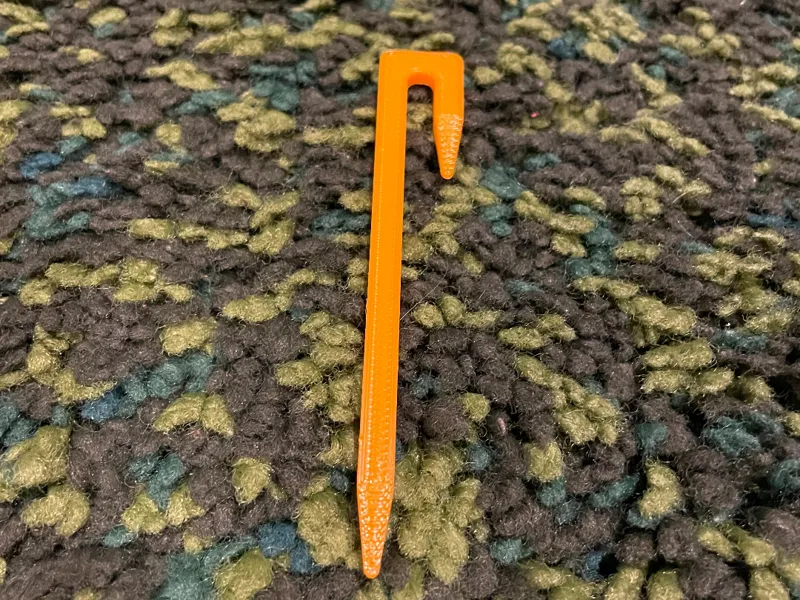 Parametric Customizable Lawn Peg Ground Anchor