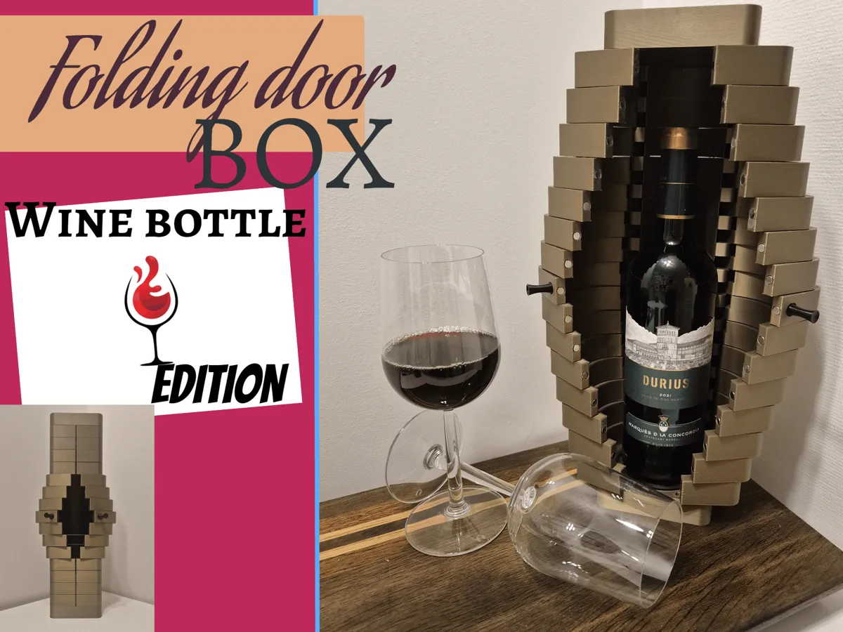 wine glass box template free