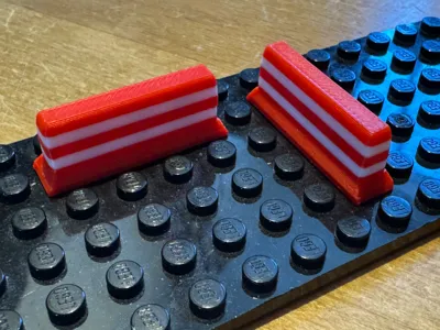 Building Block Construction Barrier