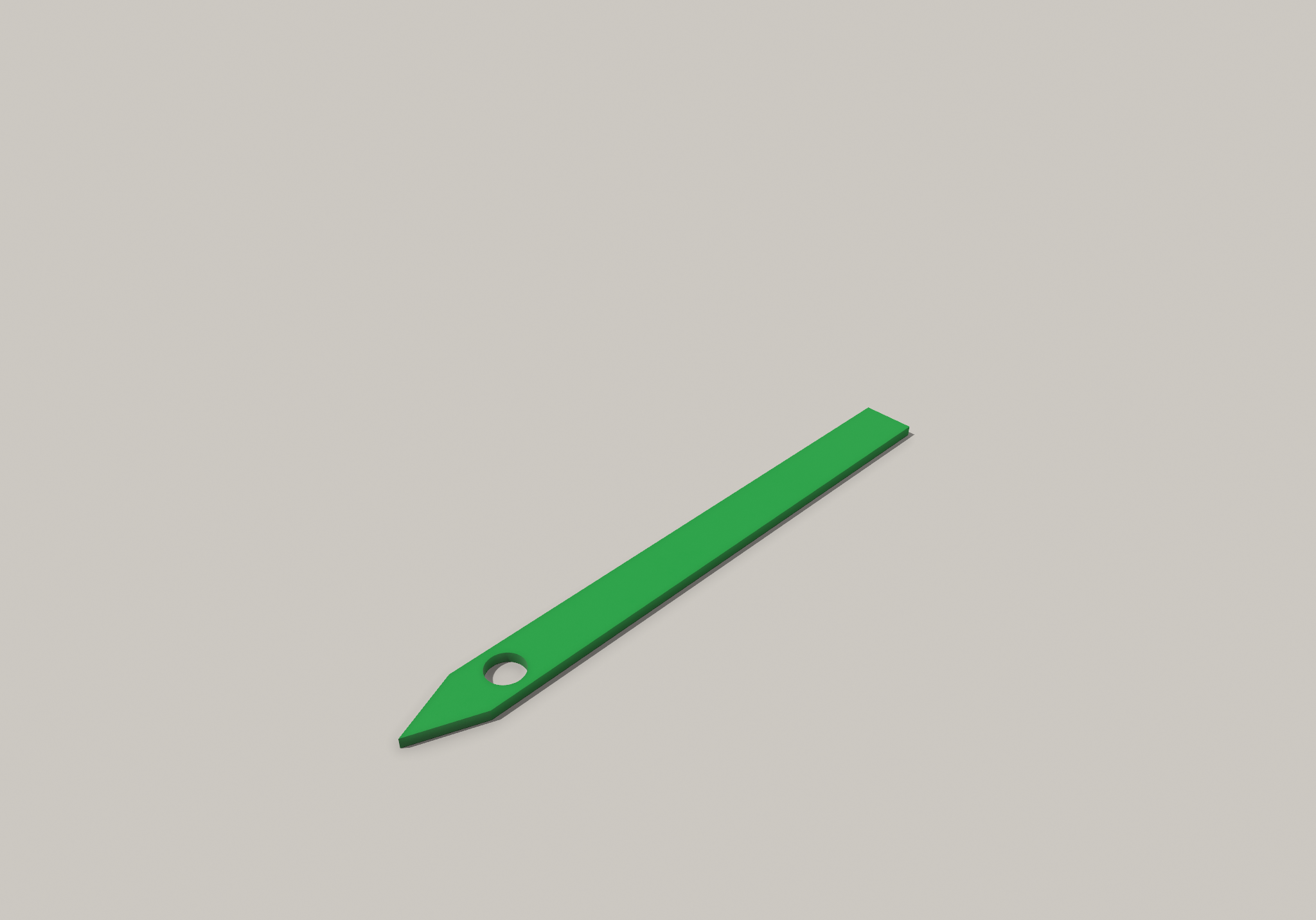 Miniatura 2 do modelo 3D Customizable Garden Stakes