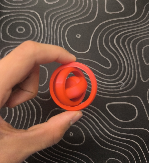 Miniatura 15 do modelo 3D 4 Ring Gyro Fidget