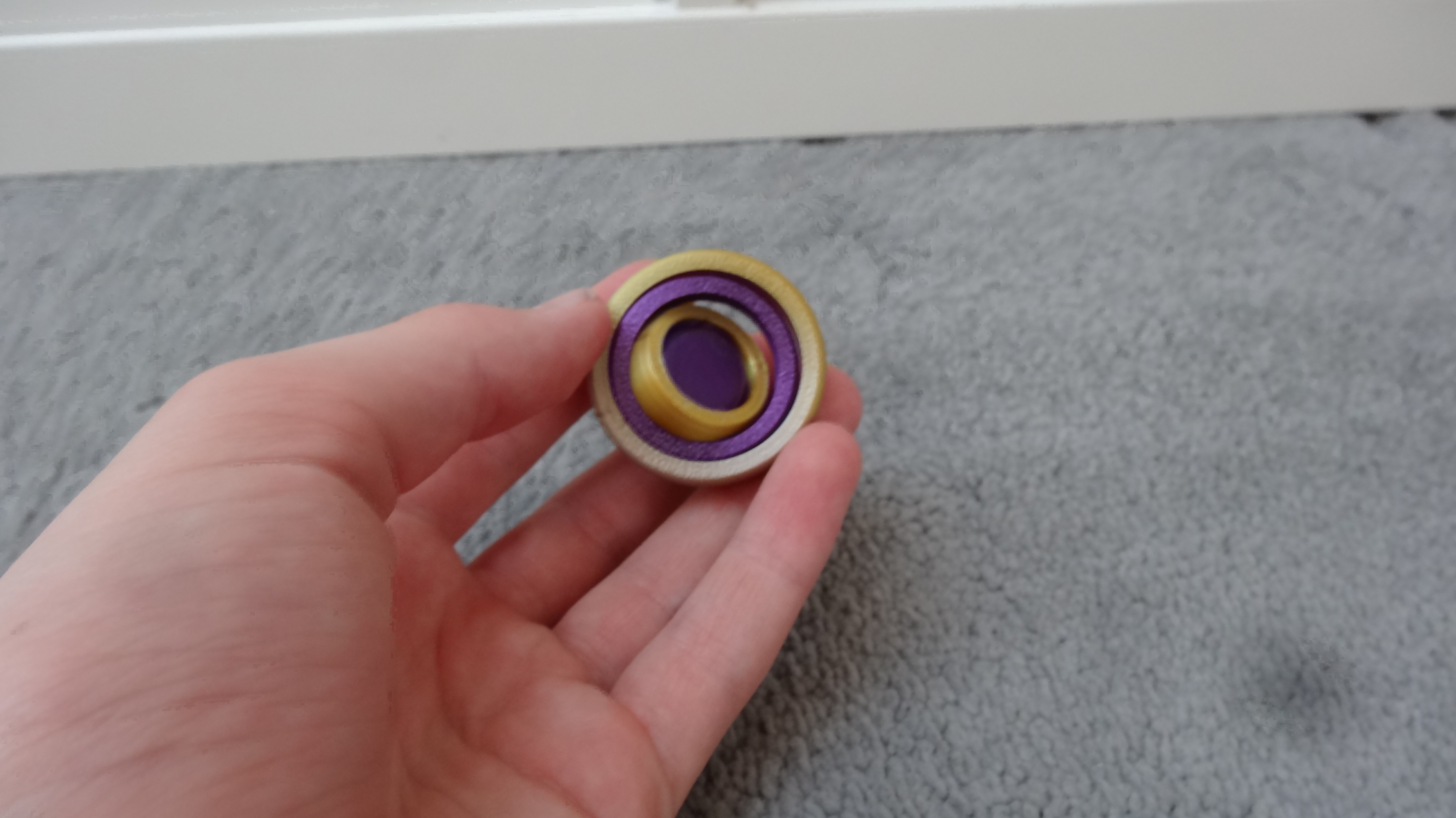 Miniatura 13 do modelo 3D 4 Ring Gyro Fidget