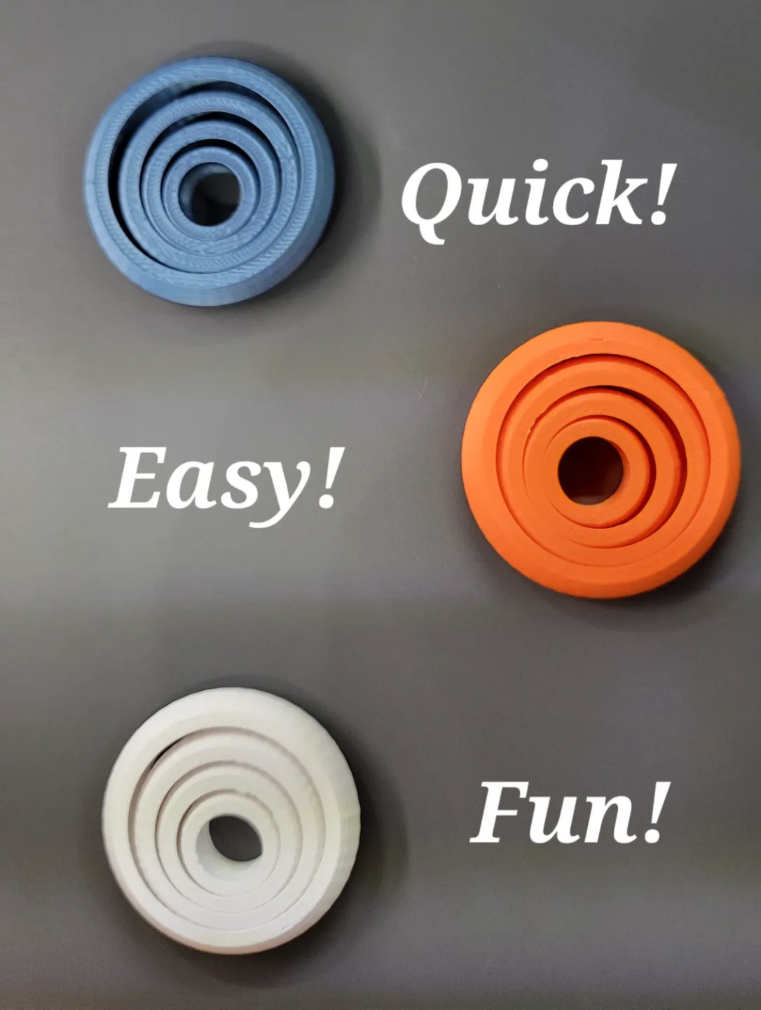 4 Ring Gyro Fidget view 2
