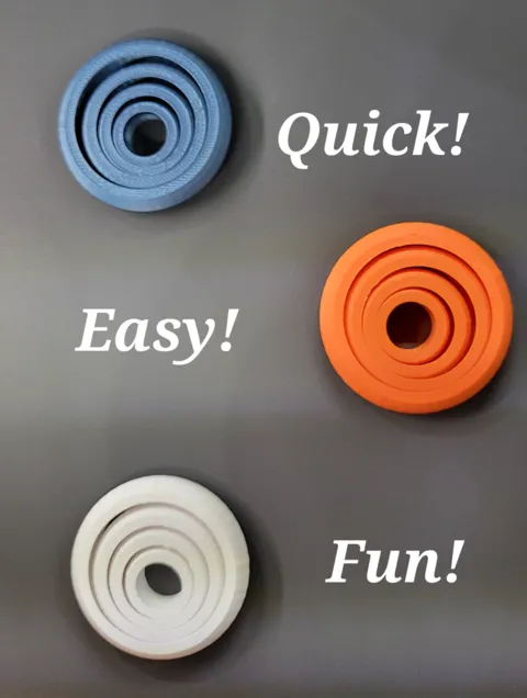 4 Ring Gyro Fidget view 2