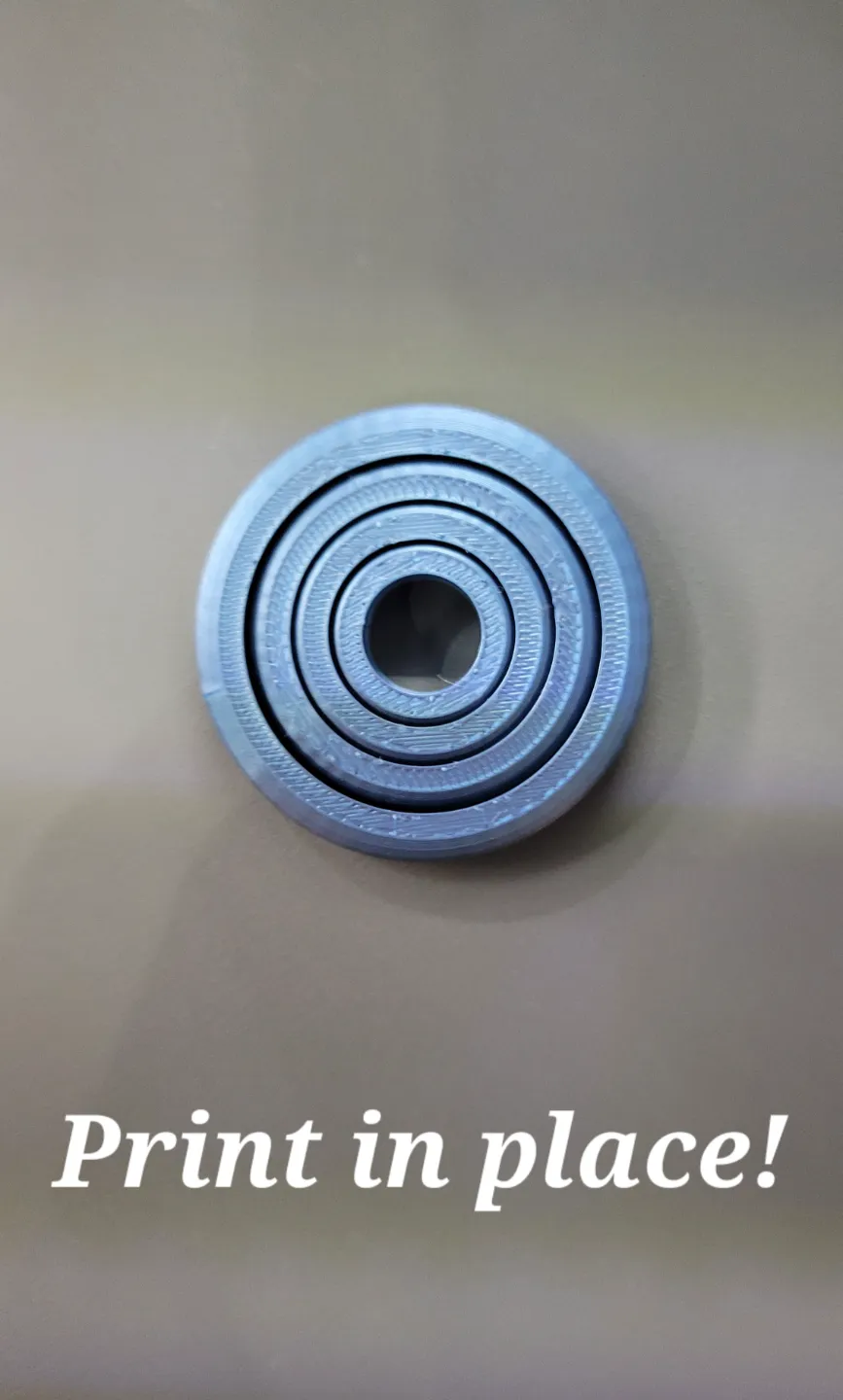 4 Ring Gyro Fidget view 3