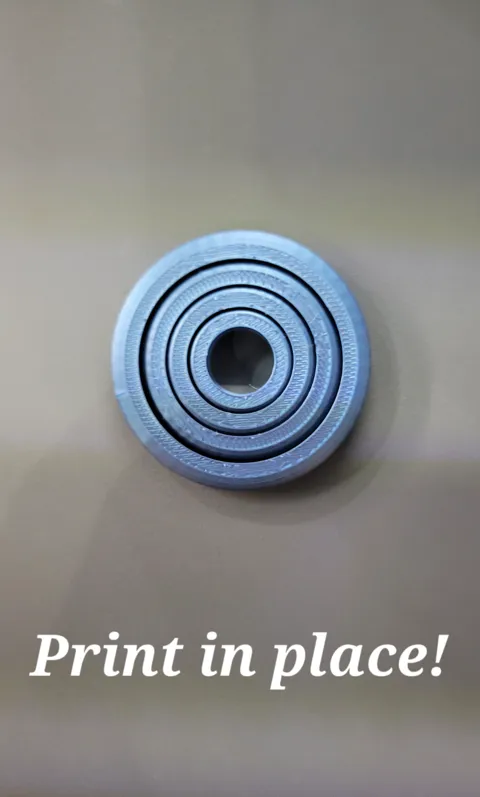 4 Ring Gyro Fidget view 3