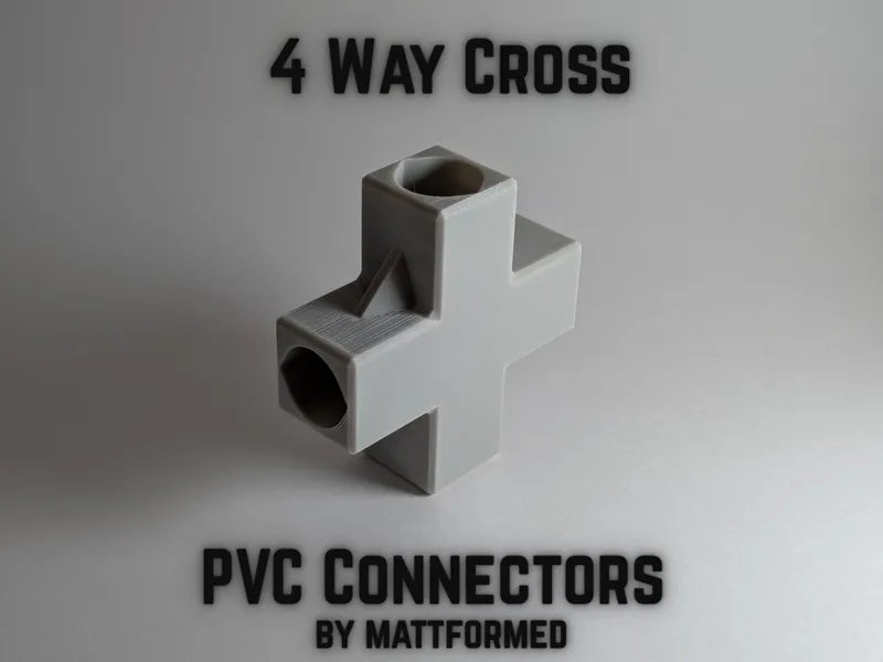 PVC 4 Way Cross Connector (All Sizes)