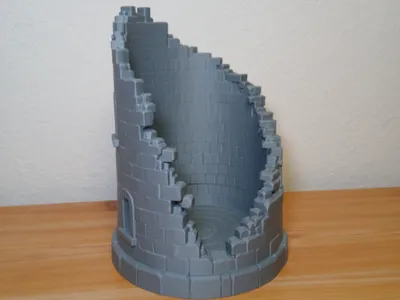 Ruined Tower for Role-Playing Games and Wargames