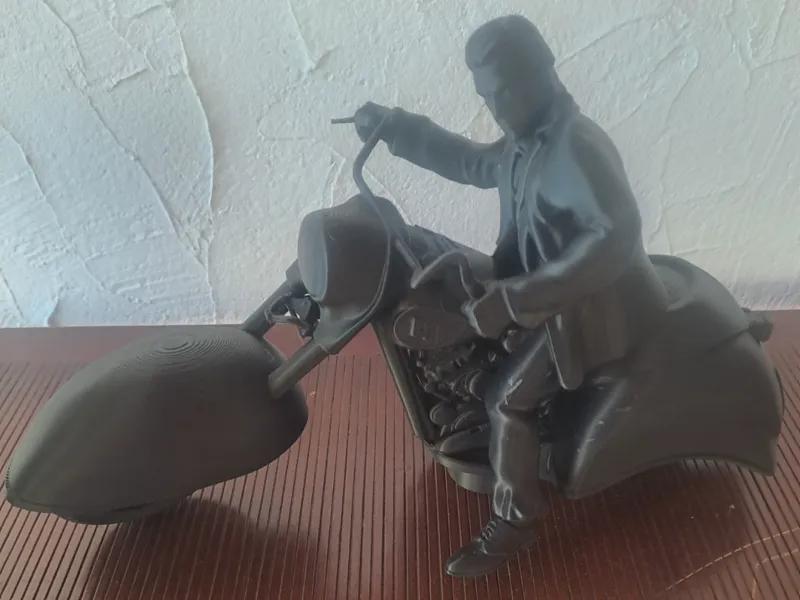johnny en moto