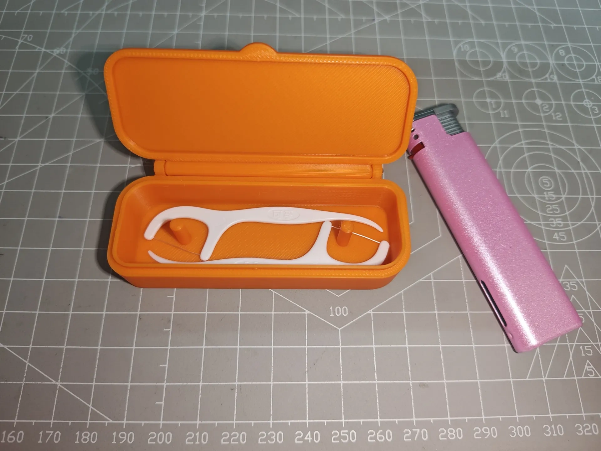 Miniatura 5 do modelo 3D 便携 牙线盒、首饰盒、药盒、元件盒、螺丝盒