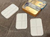Palette aquarelle de voyage format boîte à pastilles — photo 2