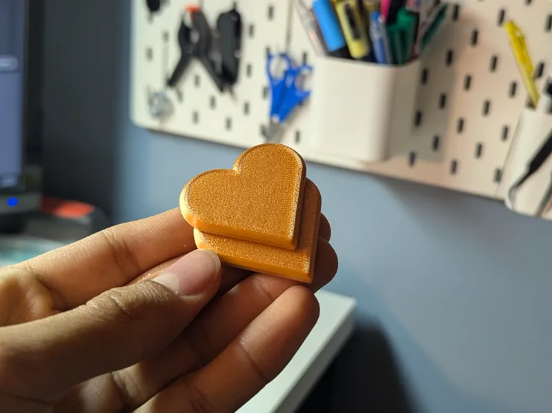 valentines heart slider