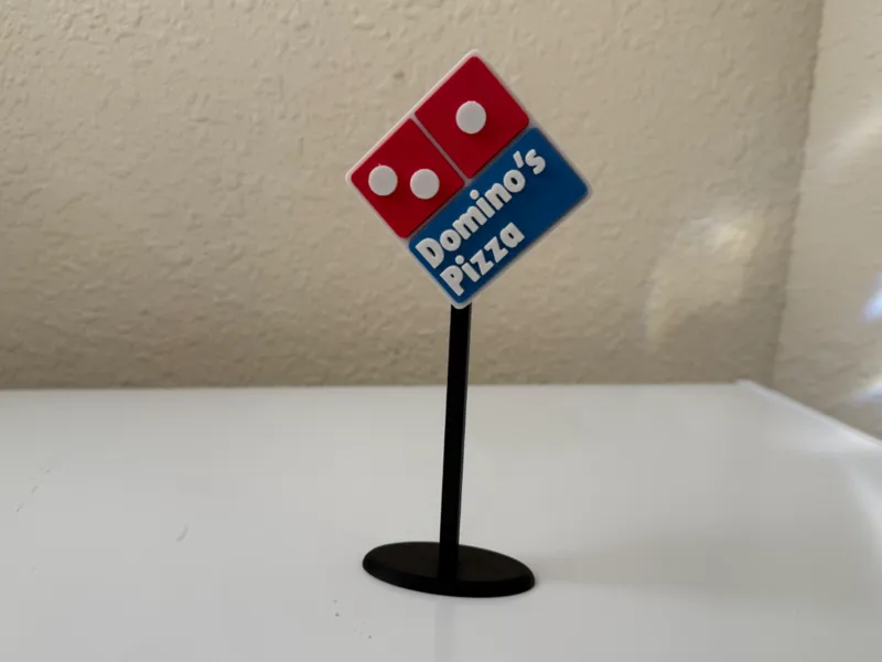 Domino's Pizza Sign