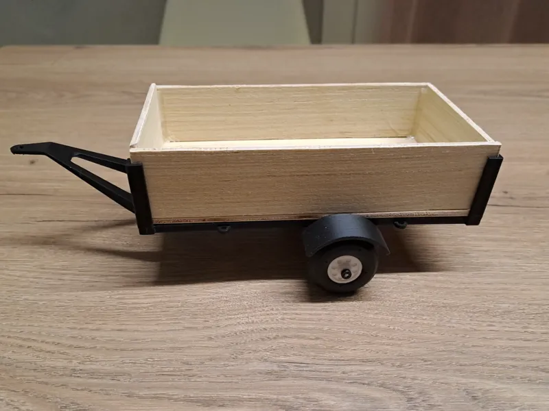 Trailer RC for crawler 1:12