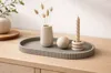 Mini Plate Tray oval Bowl Contour V5 - Japandi Design